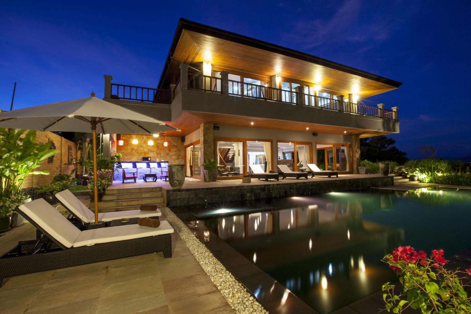 Baan Phuttarak - Seaview Private Villa Choeng Mon Экстерьер фото